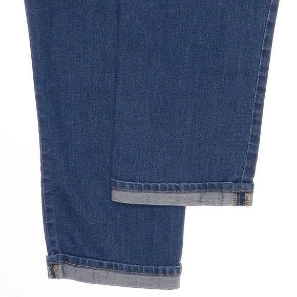 Old Navy Sweetheart Crop Jeans Size 6 Womens Cuffed Stretch Measures 31 x 21 - Picture 6 of 8